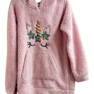 My Destiny, Kid's Pink Unicorn Hoodie, Size 7/8